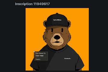 Recursive Bitcoin Ordinals inscription